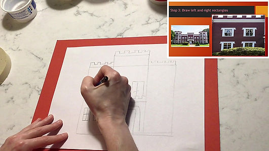 Learn How to Draw the Castle
